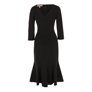 Michael Kors Collection Black Cocktail Dress Size 4
